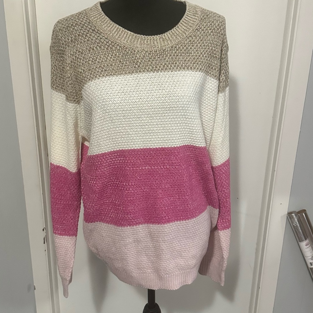Macaron Multi Color Knit Sweater